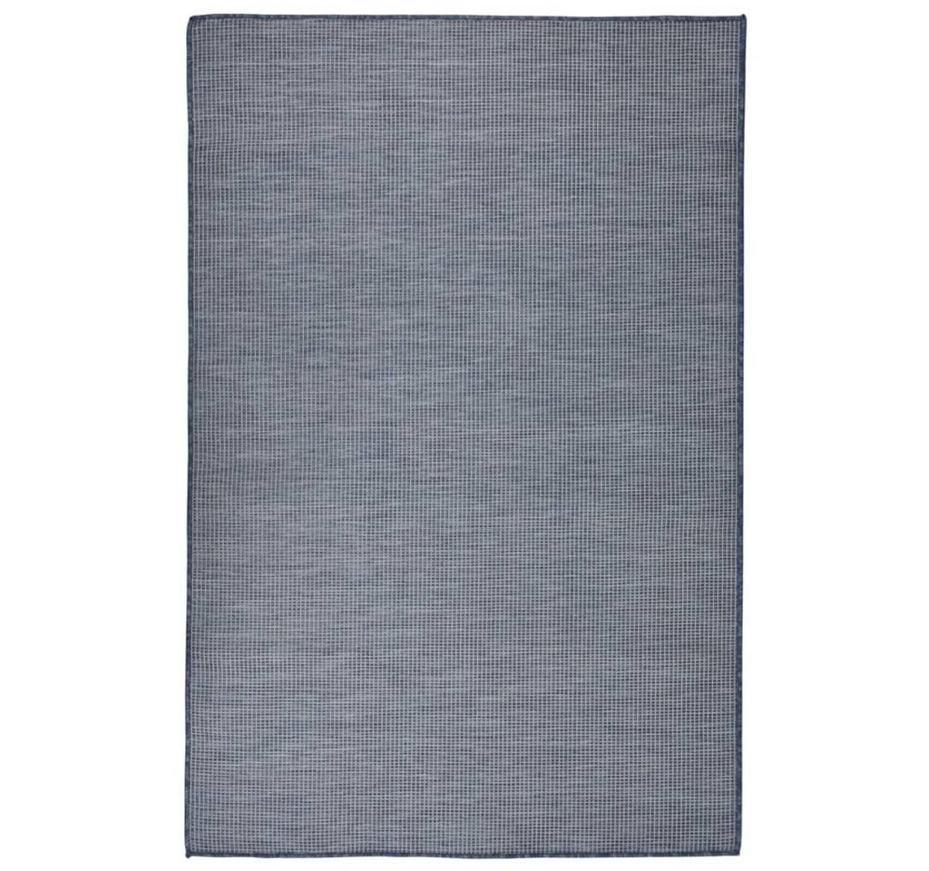 Teppich Outdoor-Flachgewebe 120x170 cm Blau, furnicato, Rechteckig von furnicato