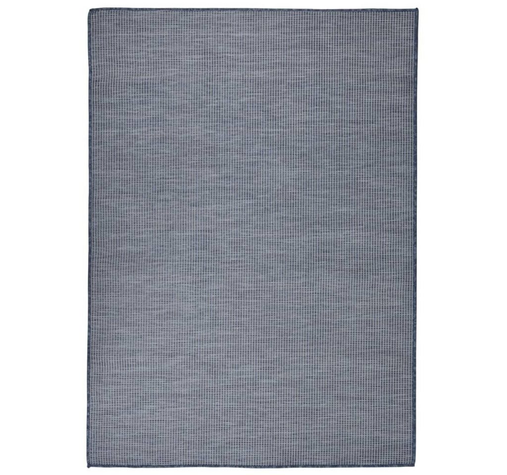 Teppich Outdoor-Flachgewebe 200x280 cm Blau, furnicato, Rechteckig von furnicato