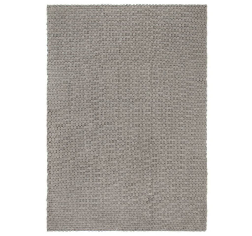 Teppich Rechteckig Grau 160x230 cm Baumwolle, furnicato, Rechteckig von furnicato