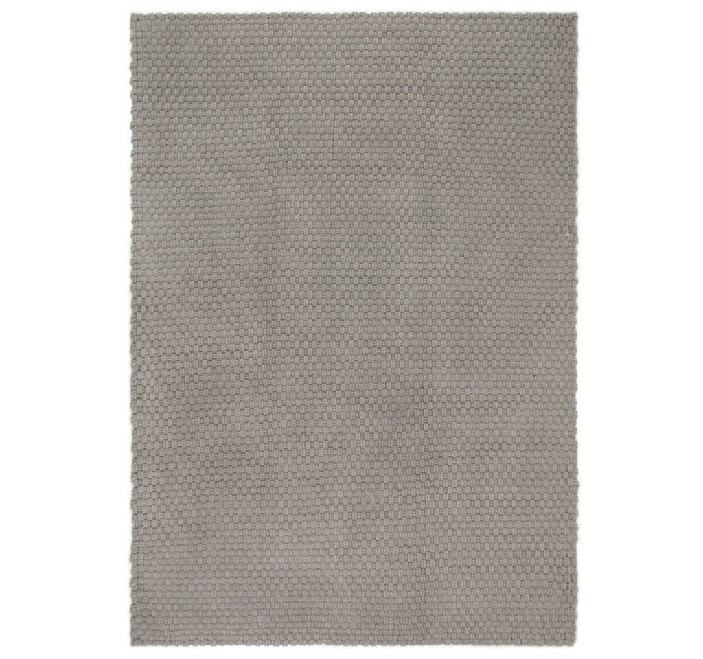 Teppich Rechteckig Grau 180x250 cm Baumwolle, furnicato, Rechteckig von furnicato