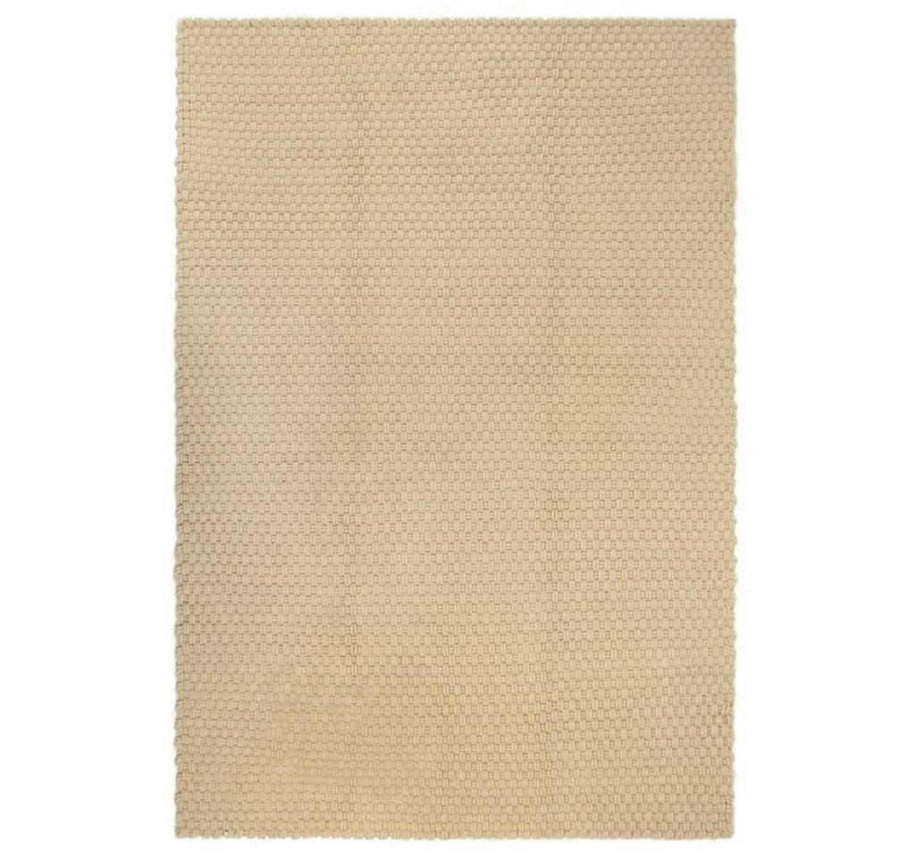 Teppich Rechteckig Natur 160x230 cm Baumwolle, furnicato, Rechteckig von furnicato