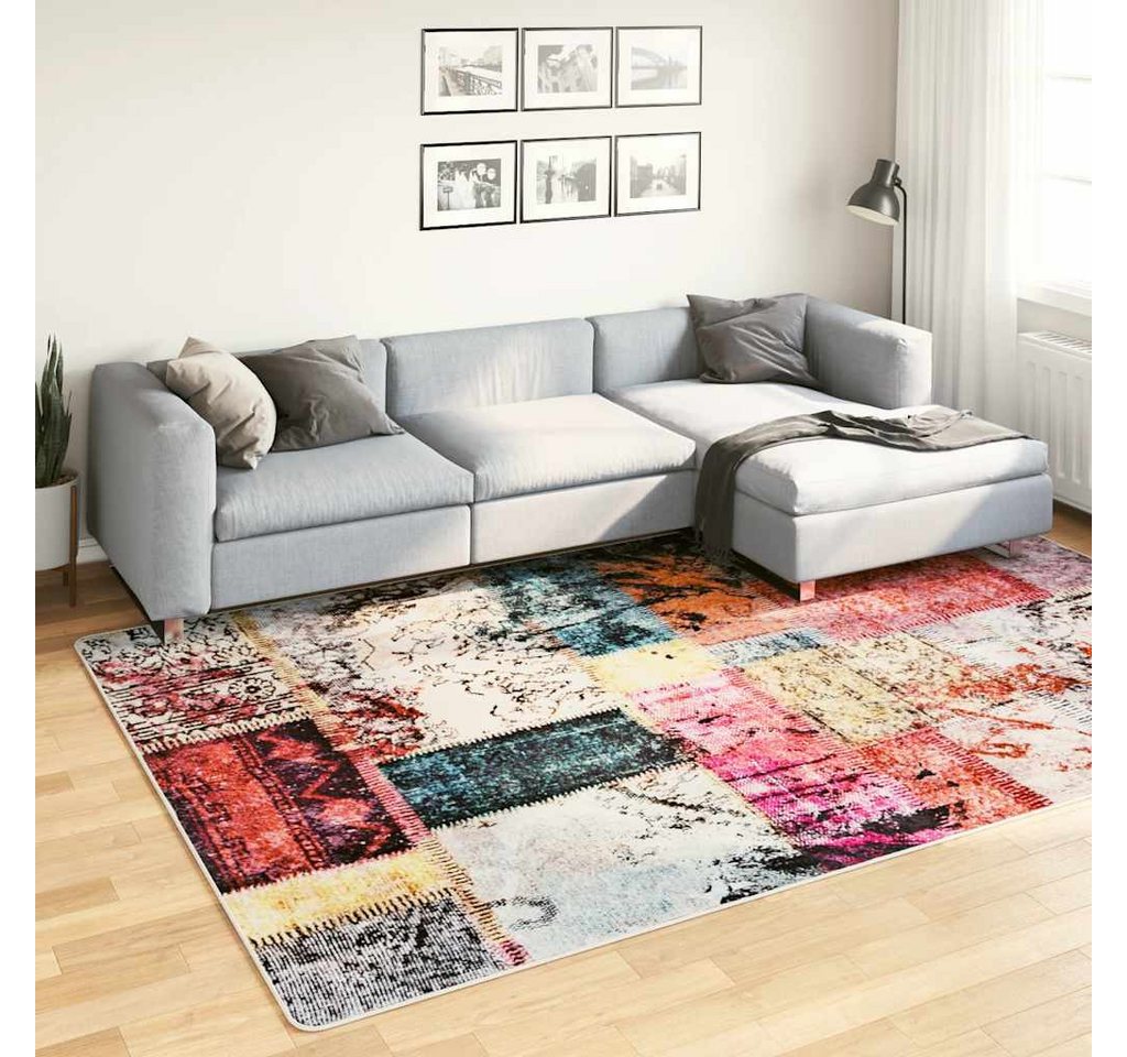 furnicato Läufer Teppich Waschbar Patchwork Mehrfarbig 190x300 cm Rutschfest furnicato Läufer Teppich Waschbar Patchwork Mehrfarbig 190x300 cm Rutschfest von furnicato