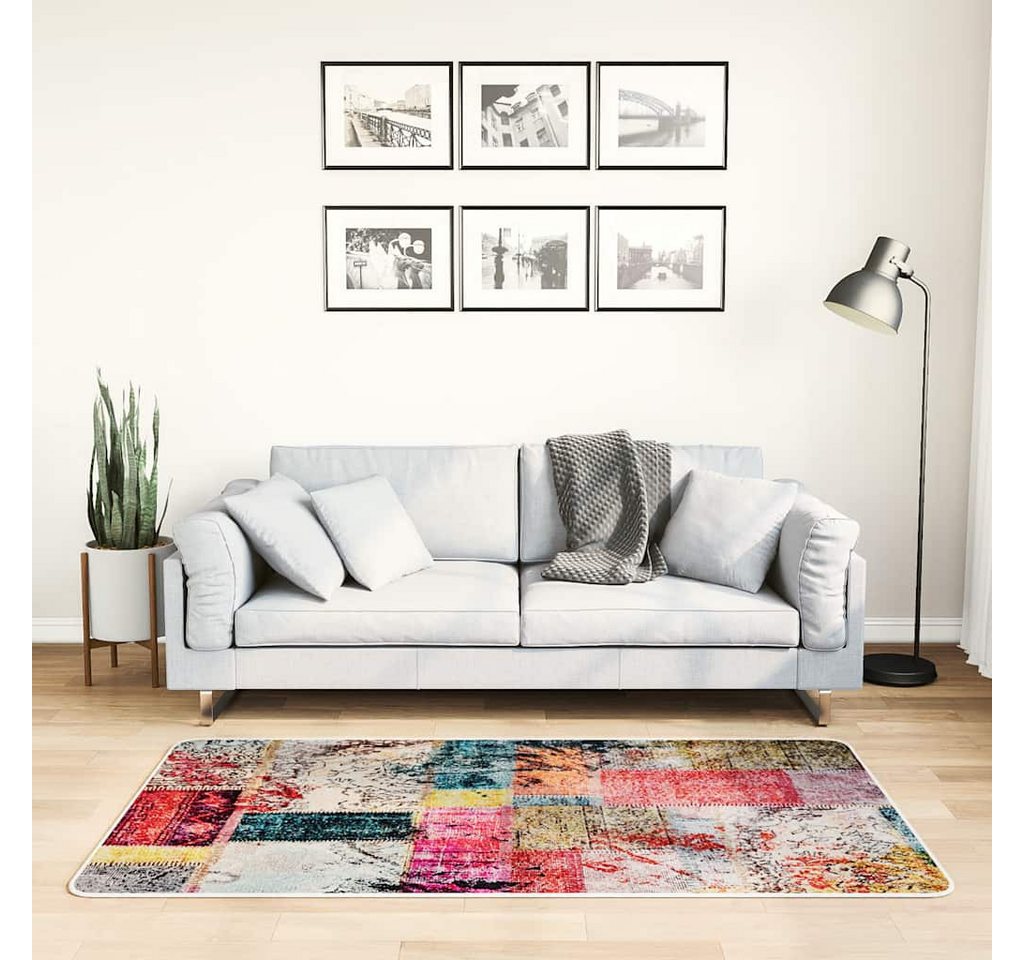 furnicato Läufer Teppich Waschbar Patchwork 80x150 cm Mehrfarbig Rutschfest furnicato Läufer Teppich Waschbar Patchwork 80x150 cm Mehrfarbig Rutschfest von furnicato