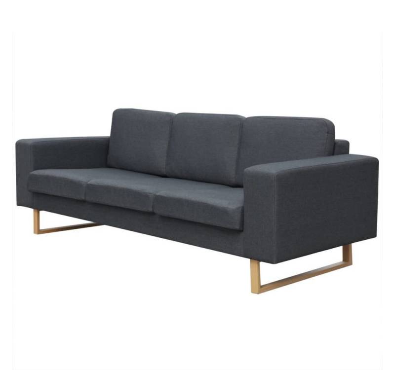 furnicato 3-Sitzer Sofa Stoff Dunkelgrau furnicato 3-Sitzer Sofa Stoff Dunkelgrau von furnicato