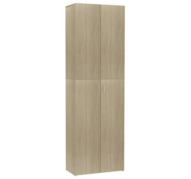 furnicato Aktenschrank Büroschrank Sonoma-Eiche 60x32x190 cm Holzwerkstoff (1-St) von furnicato