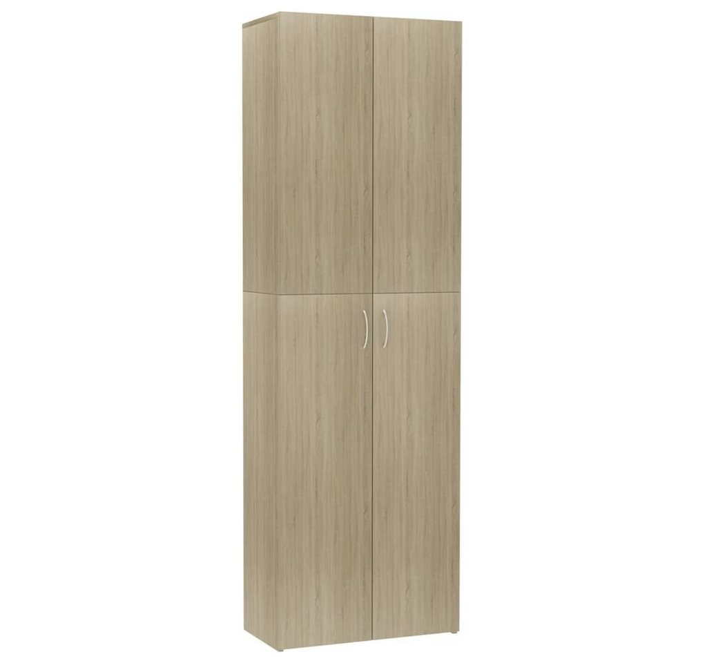 furnicato Aktenschrank Büroschrank Sonoma-Eiche 60x32x190 cm Holzwerkstoff (1-St) von furnicato
