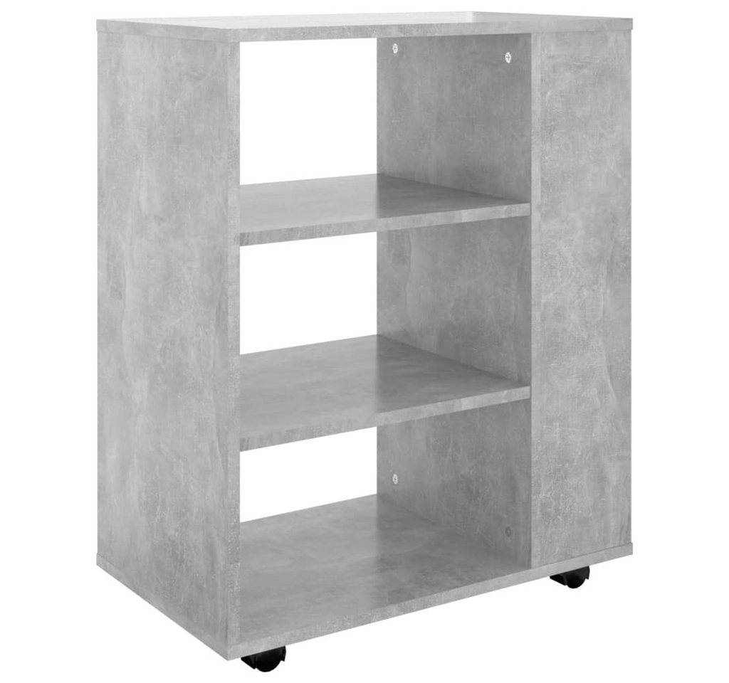 furnicato Aktenschrank Rollschrank Betongrau 60x35x75 cm Holzwerkstoff (1-St) von furnicato