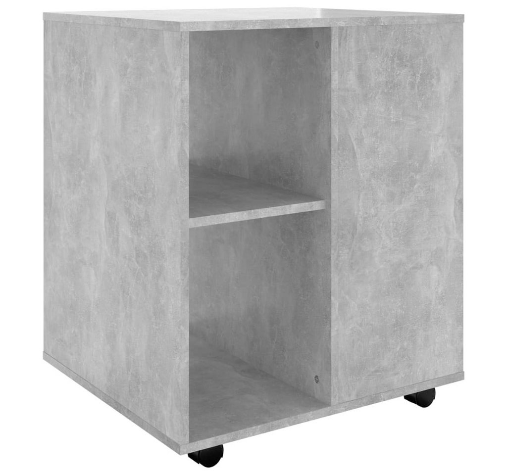 furnicato Aktenschrank Rollschrank Betongrau 60x53x72 cm Holzwerkstoff (1-St) von furnicato
