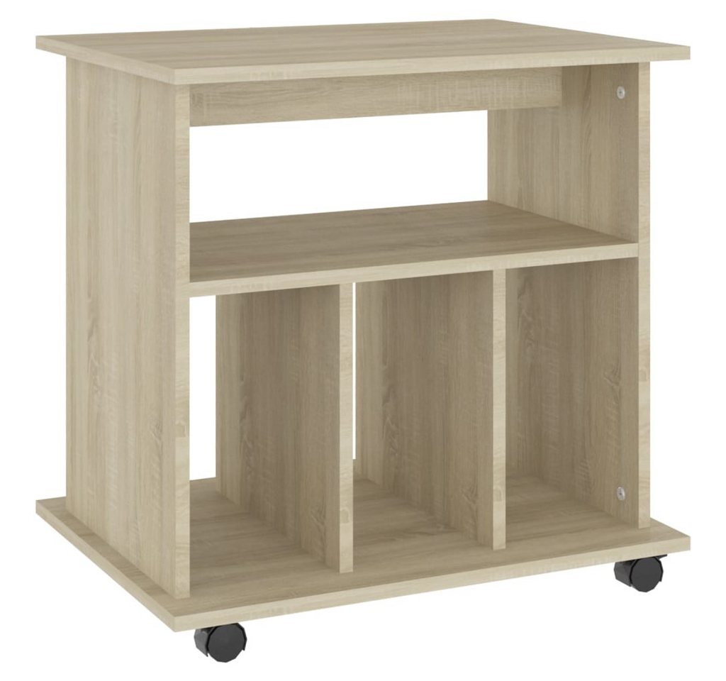 furnicato Aktenschrank Rollschrank Sonoma-Eiche 60x45x60 cm Holzwerkstoff (1-St) von furnicato