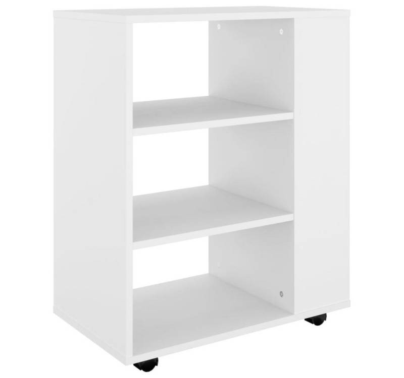 furnicato Aktenschrank Rollschrank Weiß 60x35x75 cm Holzwerkstoff (1-St) von furnicato