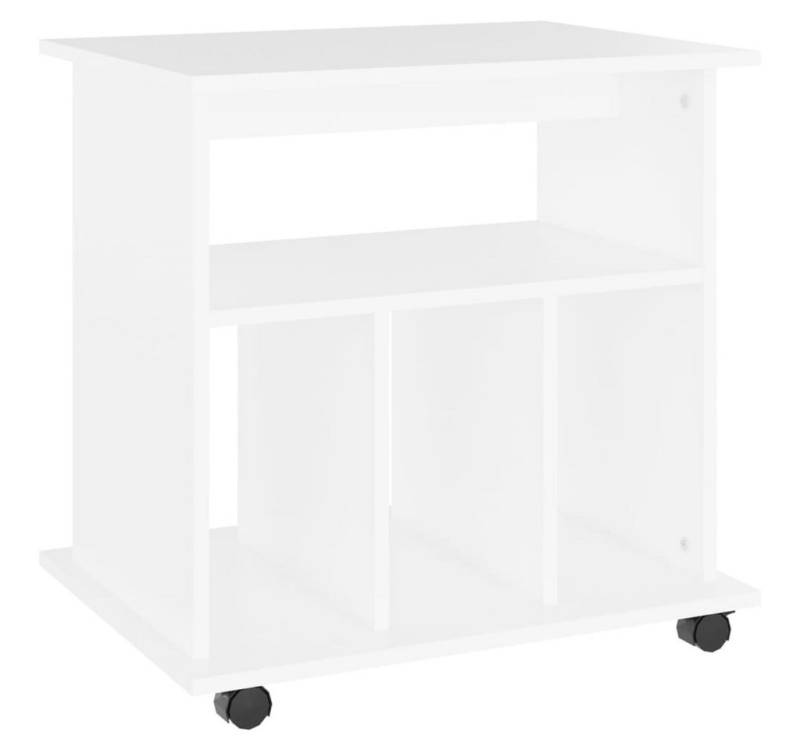 furnicato Aktenschrank Rollschrank Weiß 60x45x60 cm Holzwerkstoff (1-St) von furnicato