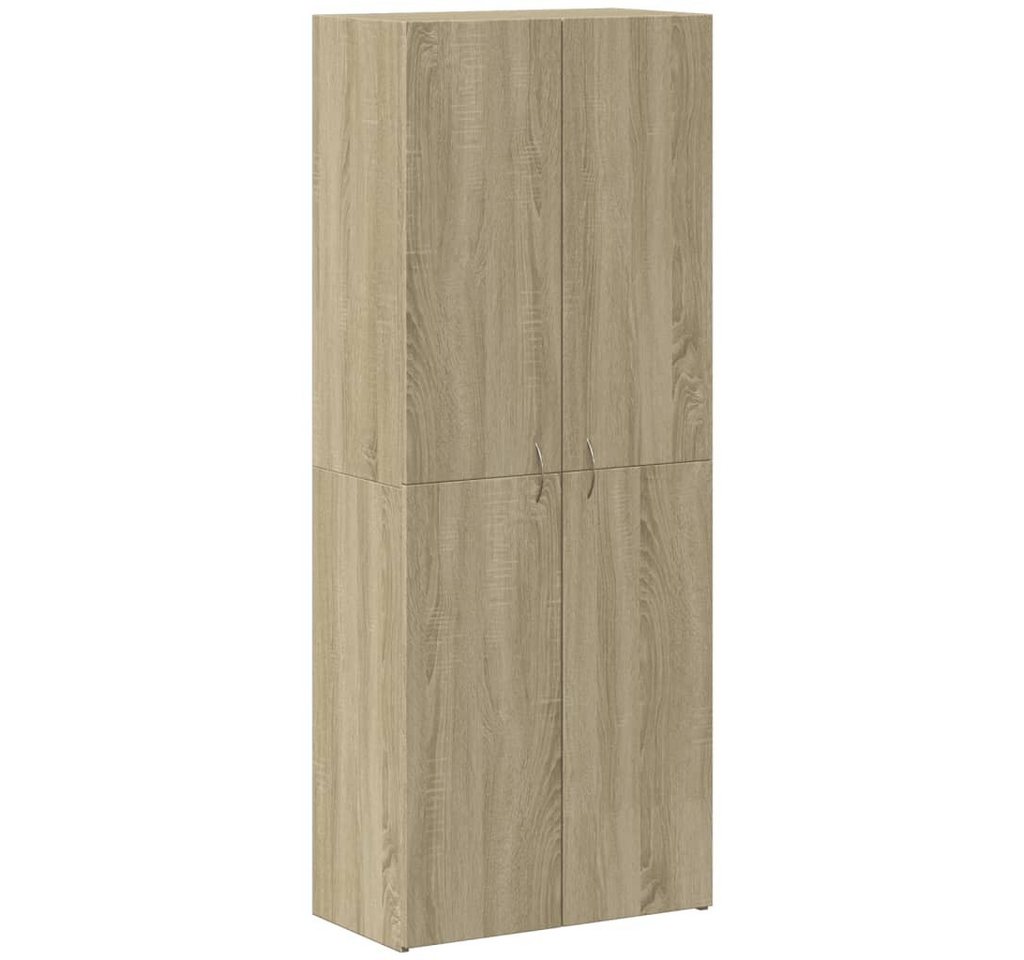 furnicato Aktenschrank Sonoma-Eiche 60x32x153 cm Holzwerkstoff (1-St) von furnicato