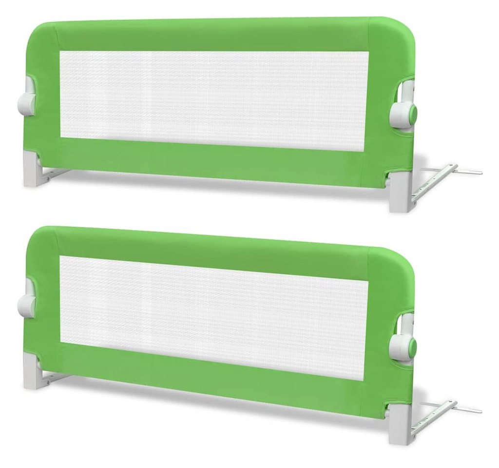 furnicato Babybett Kleinkind-Bettschutzgitter 2 Stk. Grün 102x42 cm furnicato Babybett Kleinkind-Bettschutzgitter 2 Stk. Grün 102x42 cm von furnicato