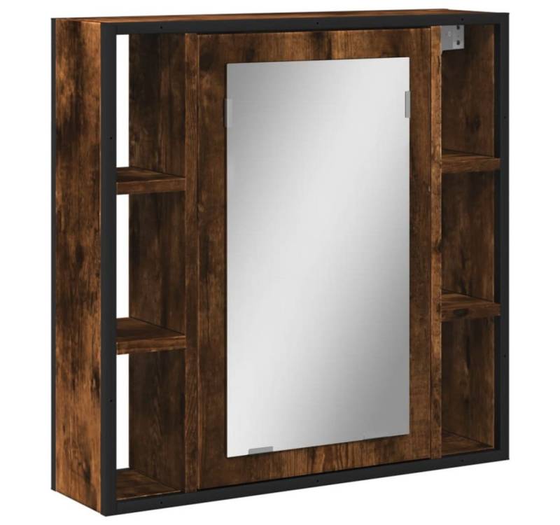 furnicato Badezimmerspiegelschrank Bad-Spiegelschrank Räuchereiche 60x16x60 cm Holzwerkstoff furnicato Badezimmerspiegelschrank Bad-Spiegelschrank Räuchereiche 60x16x60 cm Holzwerkstoff von furnicato