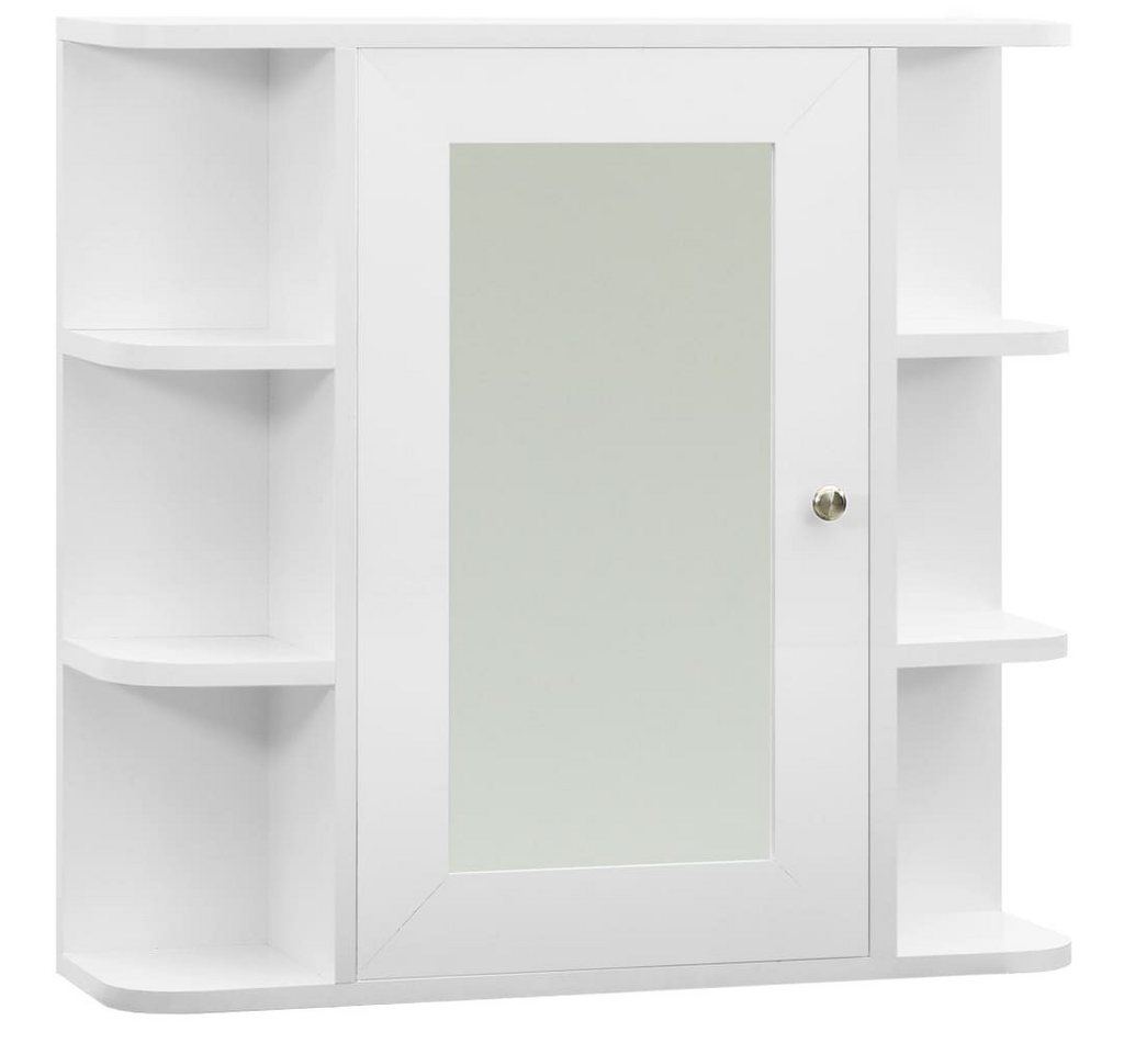 furnicato Badezimmerspiegelschrank Bad-Spiegelschrank Weiß 66x17x63 cm MDF furnicato Badezimmerspiegelschrank Bad-Spiegelschrank Weiß 66x17x63 cm MDF von furnicato