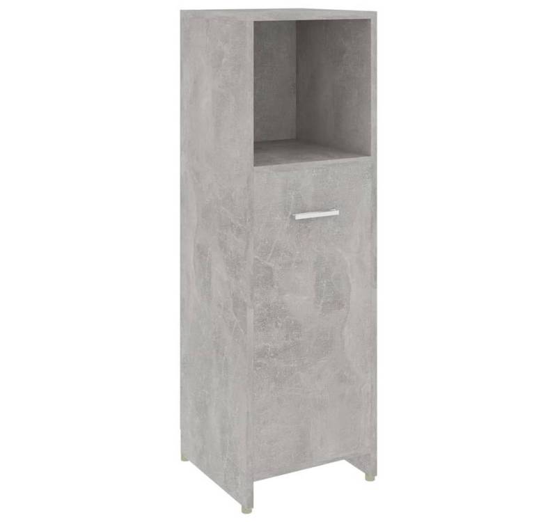 furnicato Badmöbel-Set Badezimmerschrank Betongrau 30x30x95 cm Holzwerkstoff, (1-St) von furnicato