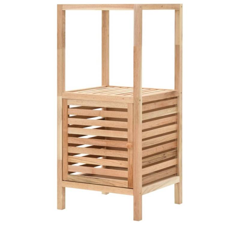 furnicato Badmöbel-Set Badezimmerschrank Massivholz Walnuss 39,5x35,5x86 cm, (1-St) von furnicato