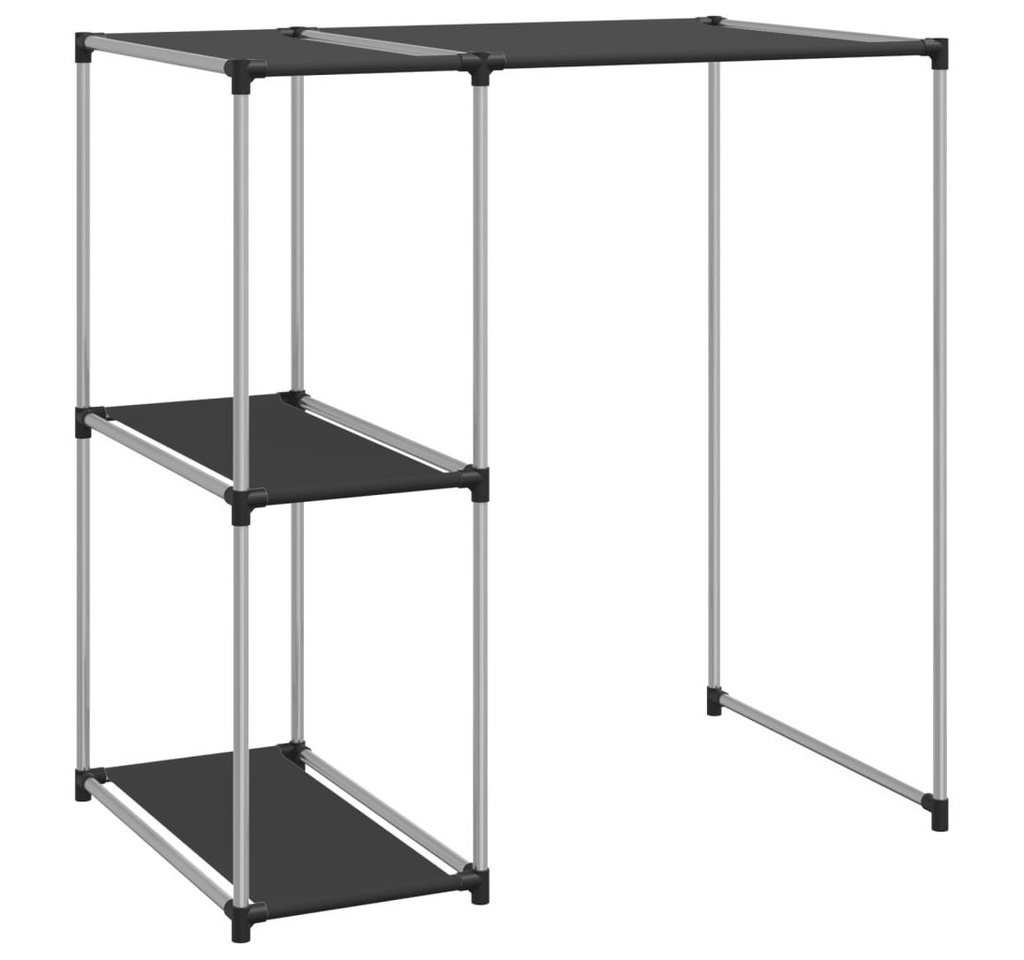 furnicato Badregal Waschmaschinenregal Schwarz 87x55x90,5 cm Eisen, 1-tlg. von furnicato