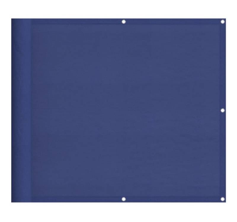 furnicato Balkonsichtschutz Balkon-Sichtschutz Blau 90x1000 cm 100 % Polyester-Oxford (1-St) von furnicato