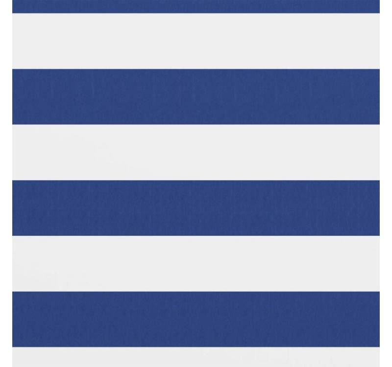 furnicato Balkonsichtschutz Balkon-Sichtschutz Weiß und Blau 120x300 cm Oxford-Gewebe (1-St) von furnicato