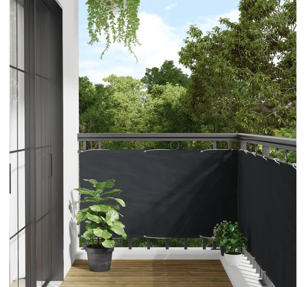 furnicato Balkonsichtschutz Oxfordgewebe 75x600 cm Anthrazit furnicato Balkonsichtschutz Oxfordgewebe 75x600 cm Anthrazit von furnicato