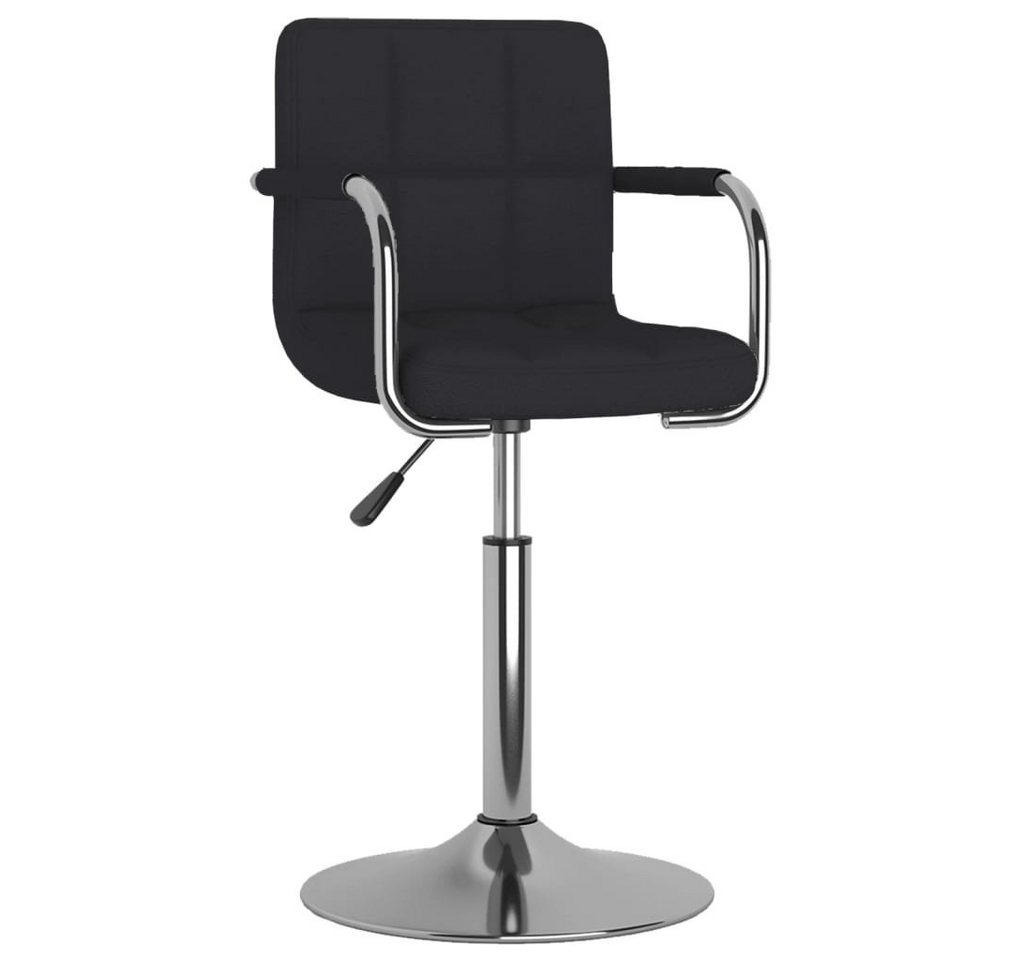 furnicato Barhocker Schwarz Stoff (1 St) von furnicato