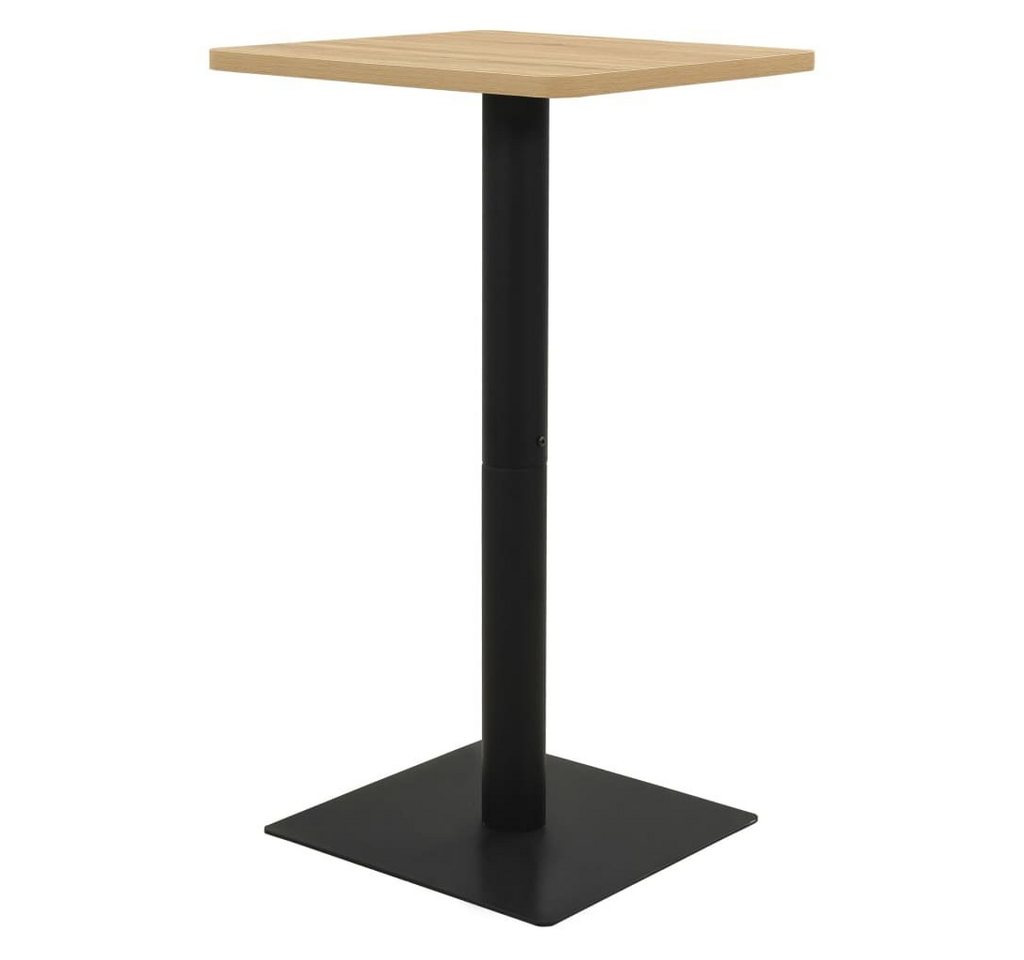 furnicato Bartisch Bistrotisch Eichefarben 50x50x107 cm (1-St) von furnicato
