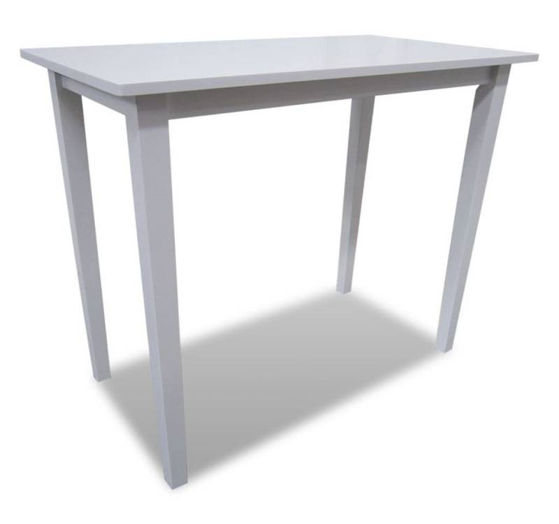 furnicato Bartisch Holz Weiß (1-St) von furnicato