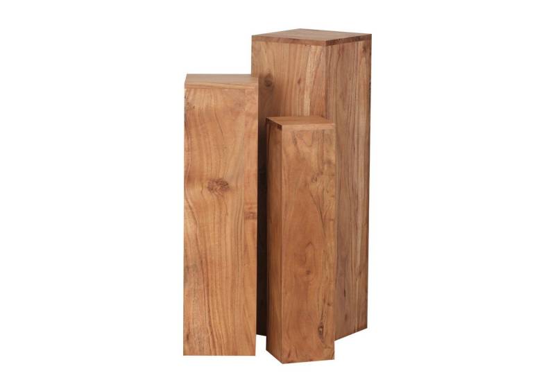 furnicato Beistelltisch 3er Set Massivholz von furnicato