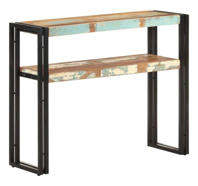 furnicato Beistelltisch Konsolentisch 90x30x75 cm Altholz Massiv (1-St) von furnicato