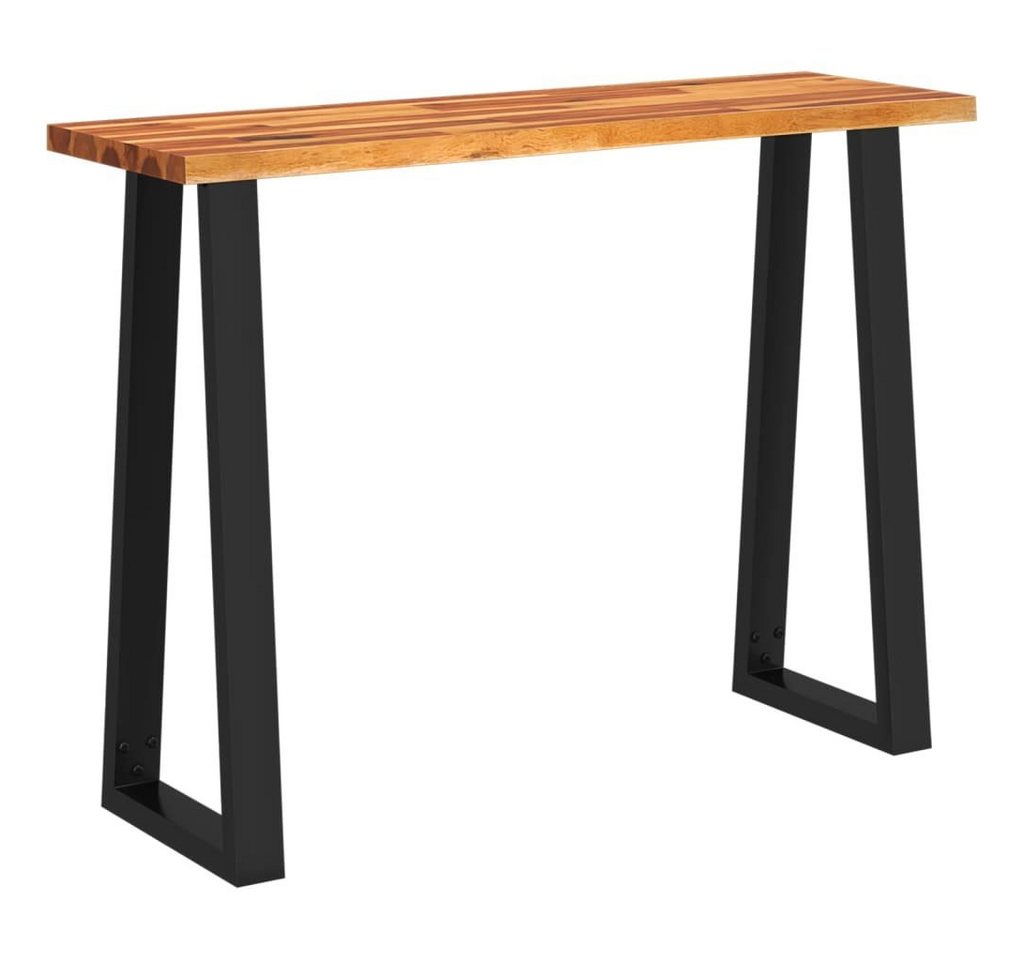 furnicato Beistelltisch Konsolentisch Baumkante 110x35x80 cm Massivholz (1-St) von furnicato