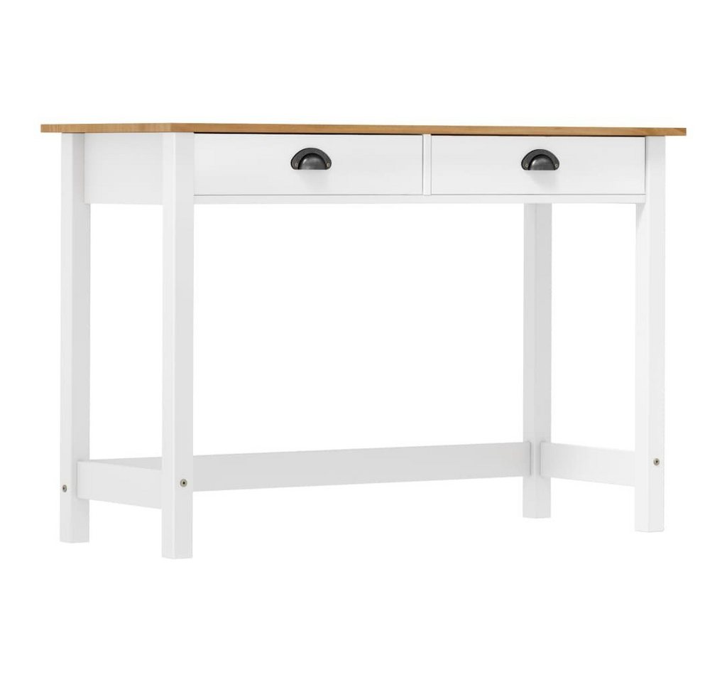 furnicato Beistelltisch Konsolentisch Hill mit 2 Schubladen 110x45x74 cm Kiefernholz von furnicato