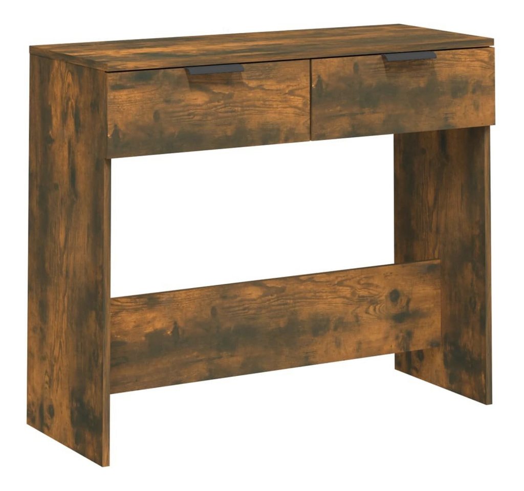 furnicato Beistelltisch Konsolentisch Räuchereiche 90x36x75 cm Holzwerkstoff (1-St) von furnicato