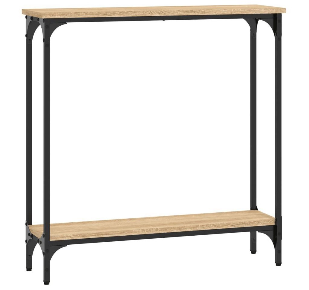 furnicato Beistelltisch Konsolentisch Sonoma-Eiche 75x22,5x75 cm Holzwerkstoff von furnicato