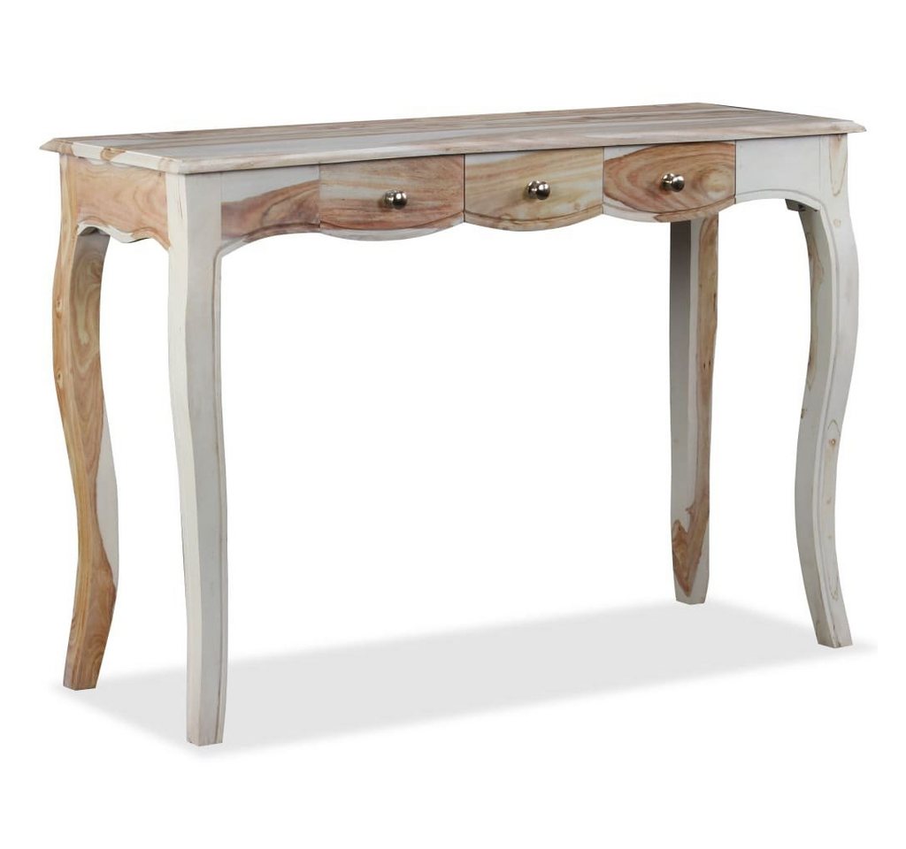 furnicato Beistelltisch Konsolentisch mit 3 Schubladen Massivholz Akazie 110x40x76 cm furnicato Beistelltisch Konsolentisch mit 3 Schubladen Massivholz Akazie 110x40x76 cm von furnicato