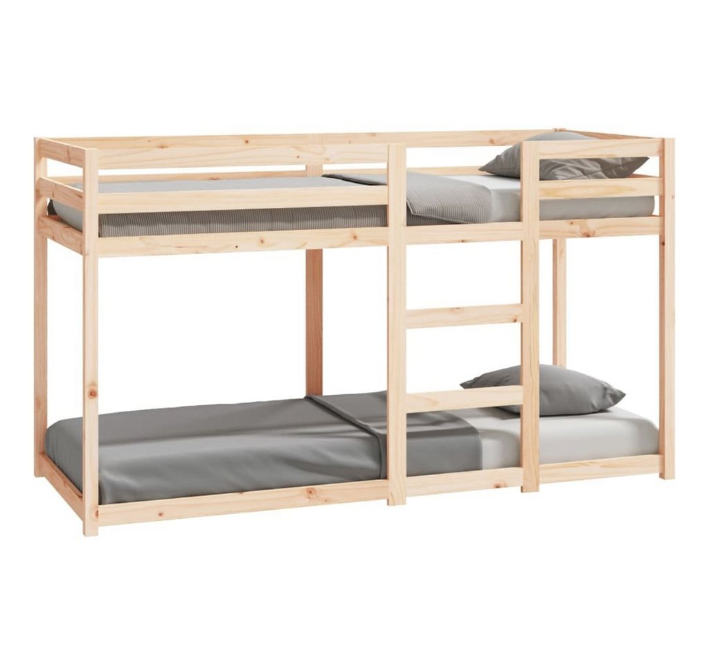furnicato Bett Etagenbett 75x190 cm Massivholz Kiefer (1-tlg) von furnicato