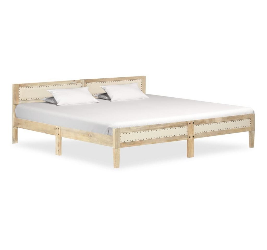 furnicato Bett Massivholzbett Mango 200 cm von furnicato