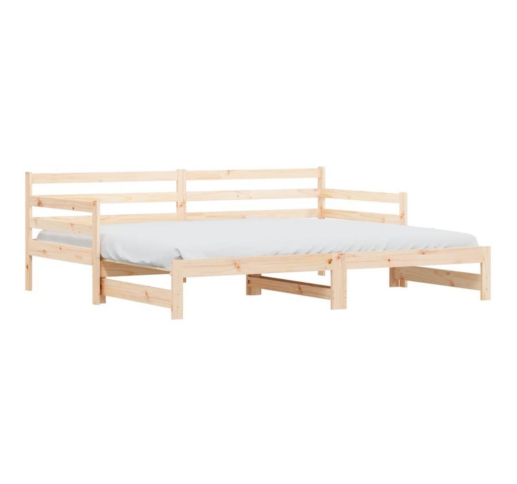 furnicato Bett Tagesbett Ausziehbar 90x200 cm Massivholz Kiefer (1-tlg) furnicato Bett Tagesbett Ausziehbar 90x200 cm Massivholz Kiefer (1-tlg) von furnicato