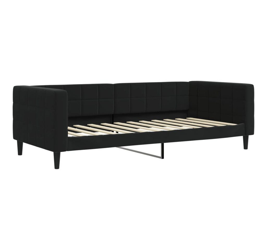 furnicato Bett Tagesbett Schwarz 90x200 cm Samt (1-tlg) furnicato Bett Tagesbett Schwarz 90x200 cm Samt (1-tlg) von furnicato