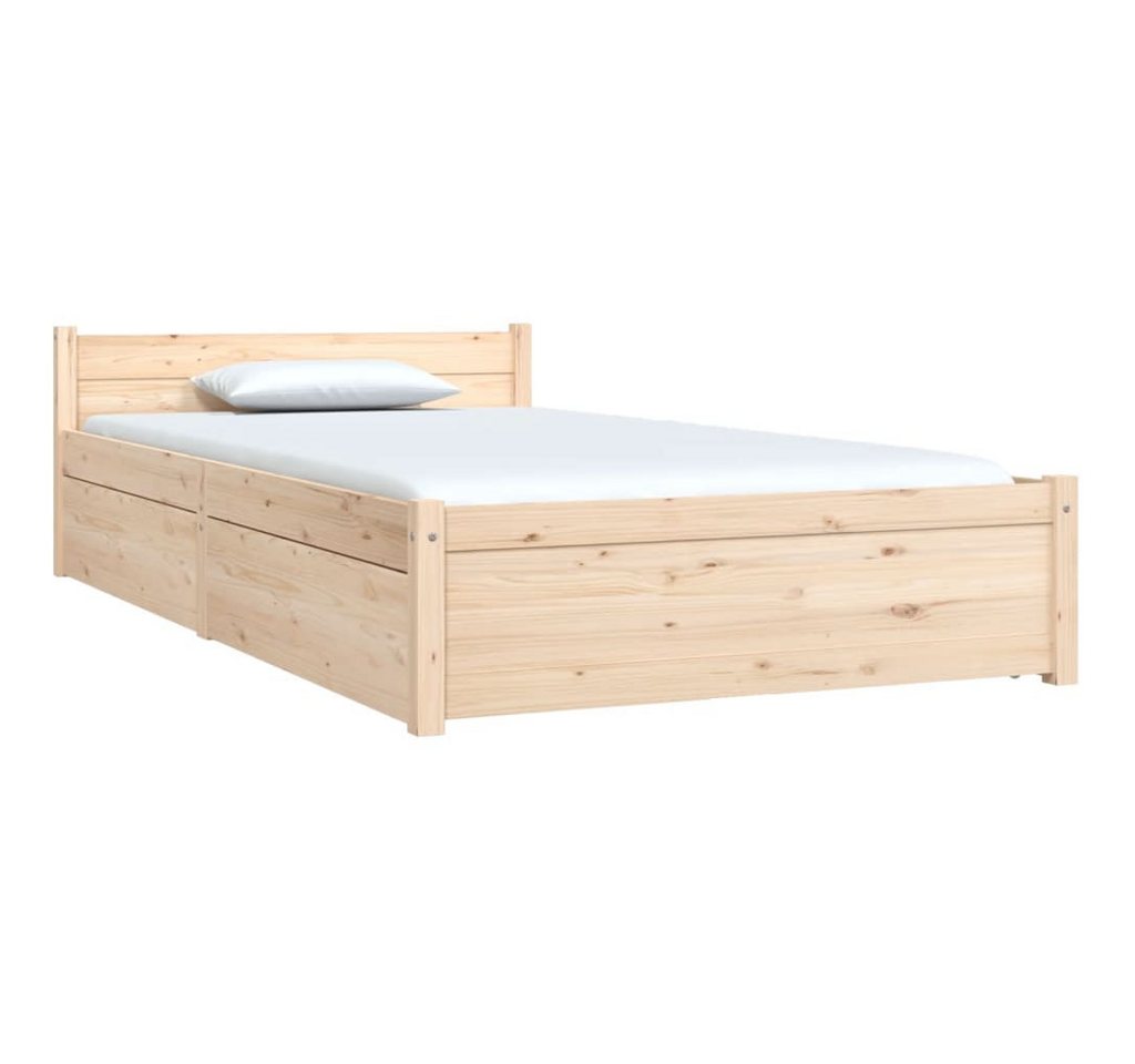 furnicato Bettgestell Bett mit Schubladen 90x190 cm furnicato Bettgestell Bett mit Schubladen 90x190 cm von furnicato