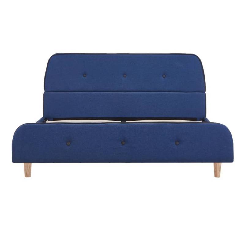 furnicato Bettgestell Blau Stoff 140 x 200 cm furnicato Bettgestell Blau Stoff 140 x 200 cm von furnicato