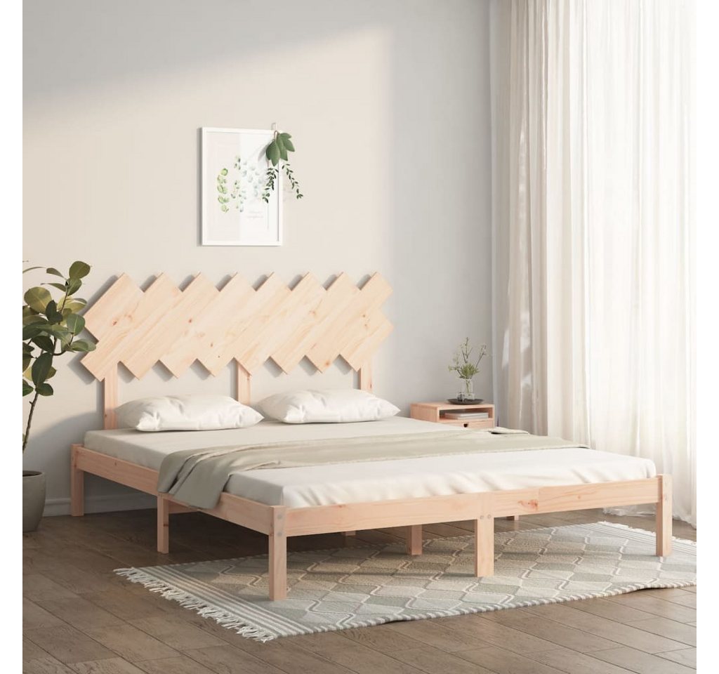 furnicato Bettgestell Massivholzbett 160x200 cm von furnicato
