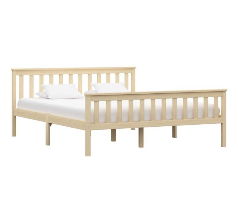 furnicato Bettgestell Massivholzbett Helles Holz Kiefernholz 160x200 cm furnicato Bettgestell Massivholzbett Helles Holz Kiefernholz 160x200 cm von furnicato