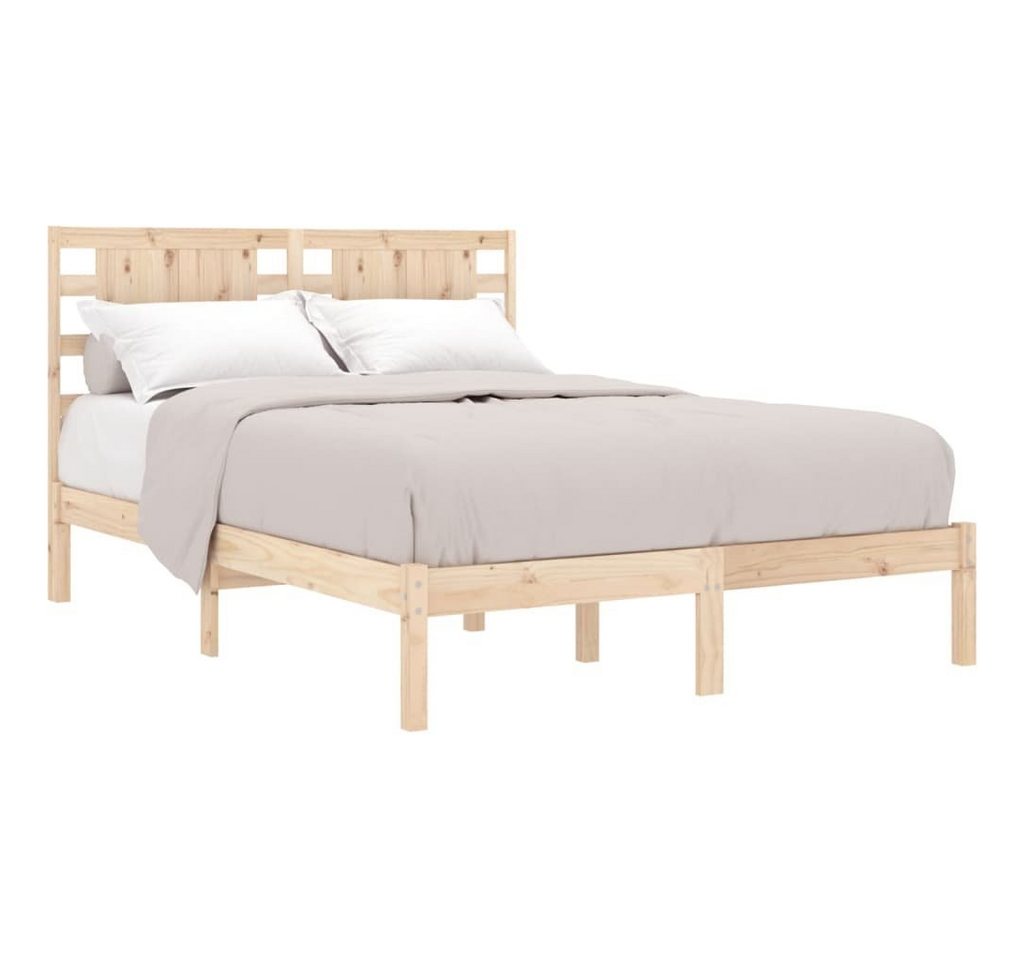 furnicato Bettgestell Massivholzbett ohne Matratze 120x200 cm Kiefernholz von furnicato