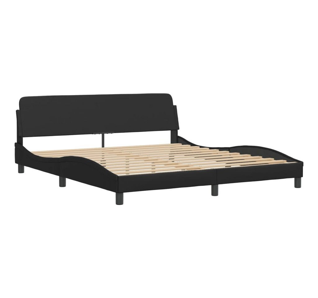 furnicato Bettgestell "Dover" Schwarz 180x200 cm Kunstleder (1-tlg) furnicato Bettgestell "Dover" Schwarz 180x200 cm Kunstleder (1-tlg) von furnicato