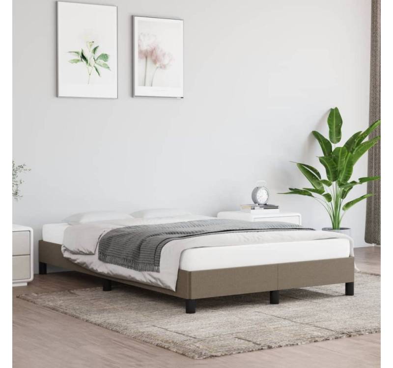 furnicato Bettgestell ohne Matratze Taupe 120x200 cm Stoff furnicato Bettgestell ohne Matratze Taupe 120x200 cm Stoff von furnicato