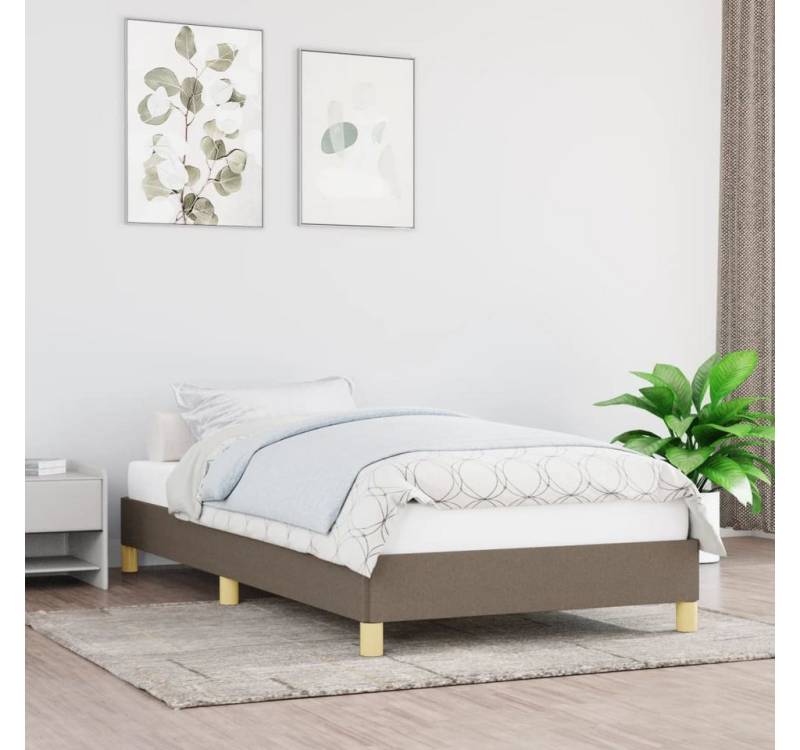 furnicato Bettgestell ohne Matratze Taupe 90x200 cm Stoff furnicato Bettgestell ohne Matratze Taupe 90x200 cm Stoff von furnicato