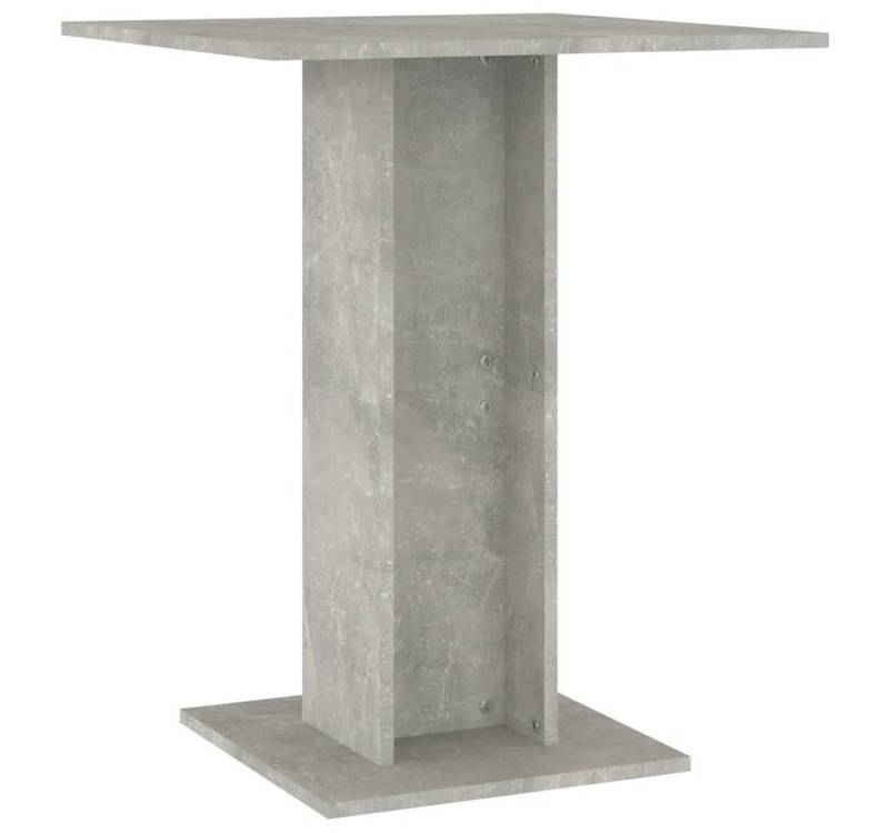 furnicato Bistrotisch Betongrau 60x60x75 cm Holzwerkstoff (1-St) von furnicato