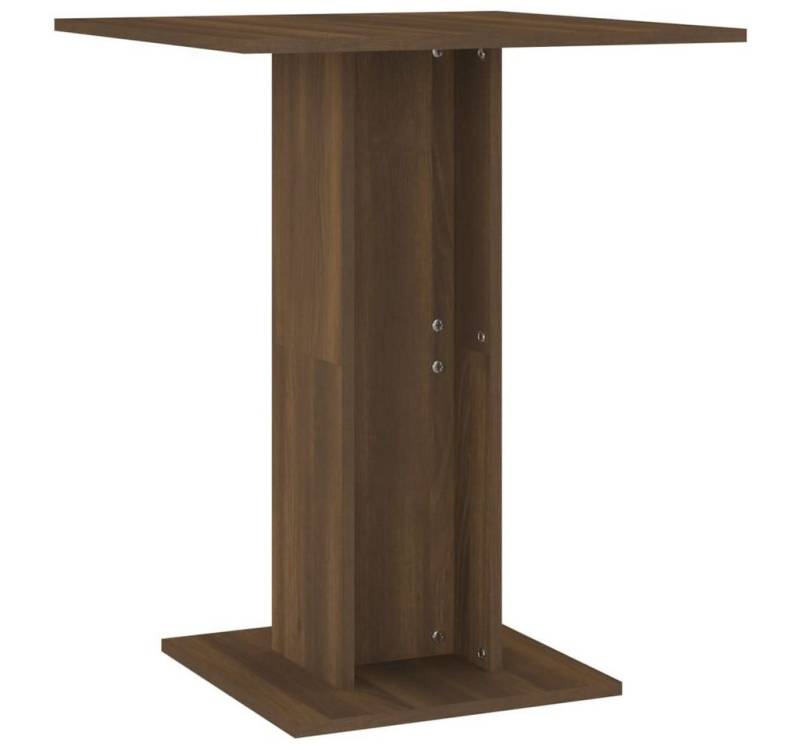 furnicato Bistrotisch Braun Eichen-Optik 60x60x75 cm Holzwerkstoff (1-St) von furnicato