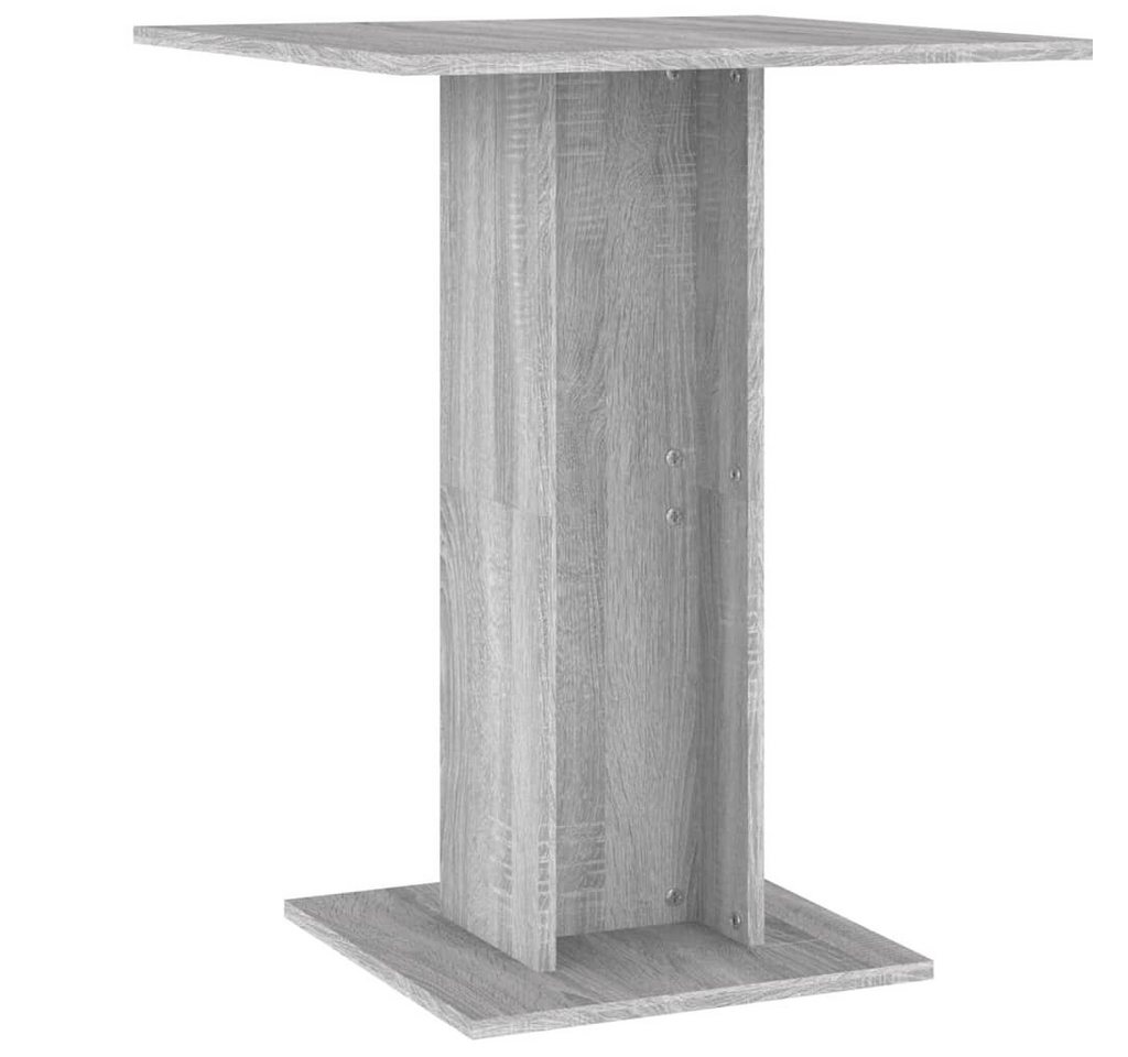 furnicato Bistrotisch Grau Sonoma 60x60x75 cm Holzwerkstoff (1-St) von furnicato
